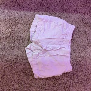 Plain White Old Navy shorts